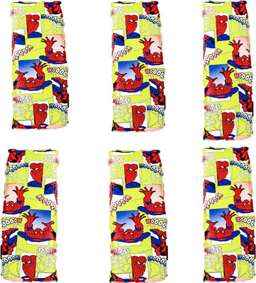 

Shopkooky Spiderman pencil pouch for kids Birthday gift pack of 6 Art Polyester Pencil Boxes(Set of 6, Multicolor)
