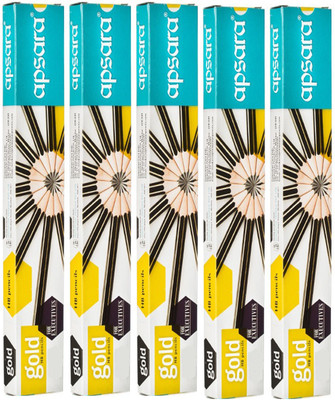 

Apsara GOLD PENCIL ( PACK OF 100 PENCIL ) Pencil(Black)