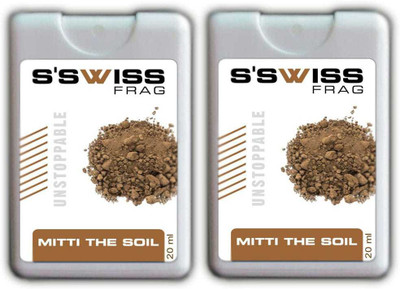 

s'swiss Mitti The Soil - Pack of 2 - 20 ml each Eau de Parfum - 40 ml(For Men & Women)