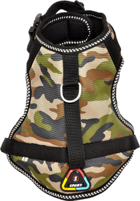

Leathercraft NOPULL_CAM Dog Standard Harness(, Multicolor