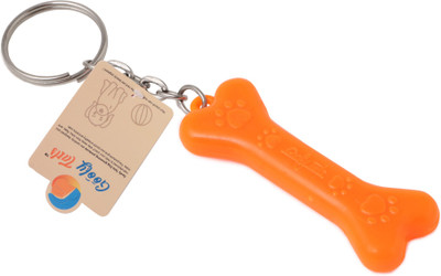 

Goofy Tails Bone Key Chain Rubber Bone For Dog
