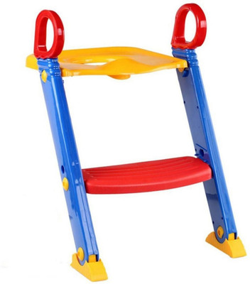 

Era Innovative Gifting Children Easy Portable Potty Training Ladder Step Seat for Toddlers/Kids Potty Seat(Red)