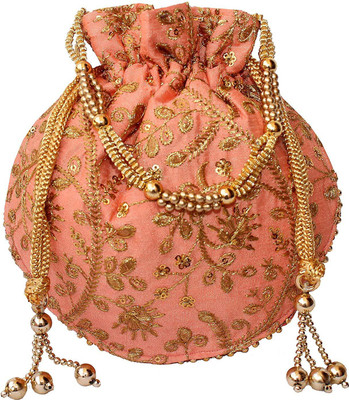 

waymore embroidery Potli For women Potli(Orange)