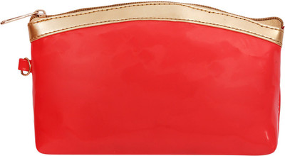 

MPK PERFECT Cosmetic Pouch for Women Color Peach Pouch(Orange)
