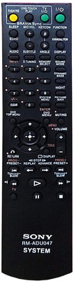 

Sony RM-ADU047 Home Theater AV Music System Remote Controller(Black)