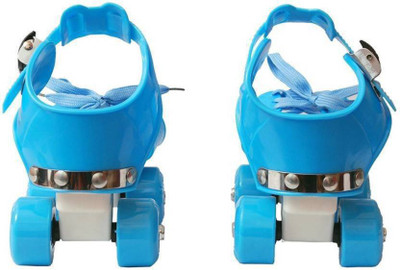 

7 ROCK SKATING Quad Roller Skates - Size FREE SIZE UK(Red), Multicolor