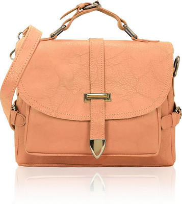 

Kleio Women Casual Orange PU Sling Bag