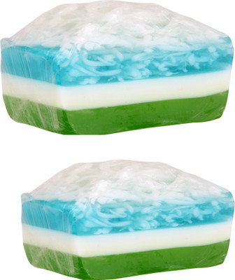 

ASHVI Soothing and Relaxing Handmade Sea Wave Soap, (Pack of 2) 75 Gram(150 g, Pack of 2)