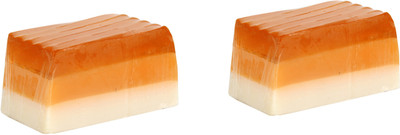 

ASHVI Handmade Herbals Fresh Papaya Soap,(Pack of 2) 75g each(150 g, Pack of 2)