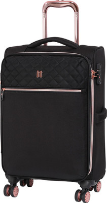 

it luggage Divinity Lightweight 8 Wheel Expandable Cabin Luggage -  inch(Black