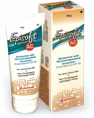 

Episoft AC Episoft AC-Moisuriser with Microencapsulated Sunscreen - SPF 30(75 g)