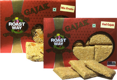 

Roast Way Roasted Mix Fruits and Gud Gajak (4X200 gram)(0.8 kg, Box)