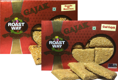

Roast Way Roasted Seeds & Berries and Gud Gajak (2X200 gram)(0.4 kg, Box)