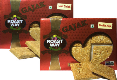 

Roast Way Roasted Gud and Double Mazza Gajak (4X200 gram)(0.8 kg, Box)