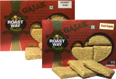 

Roast Way Roasted Coconut and Gud Gajak (2X200 gram)(0.4 kg, Box)