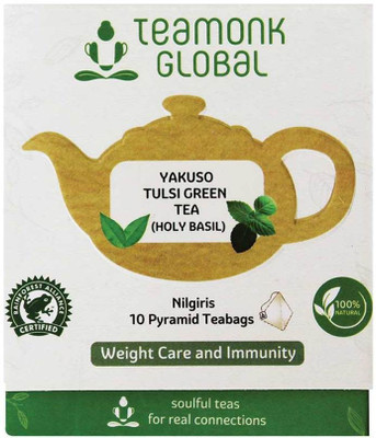 

Teamonk Global Yakuso Tulsi Green Tea Box(10 Bags)