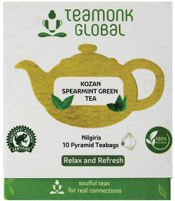 Teamonk Global Kozan Mint Green Tea Box(10 Bags)