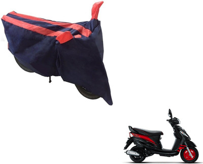 NIKS Two Wheeler Cover for Mahindra(Rodeo, Black, Orange)