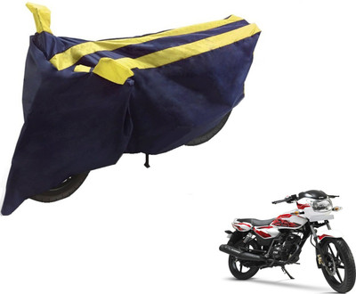 NIKS Two Wheeler Cover for TVS(Phoenix 125, Black, Yellow)