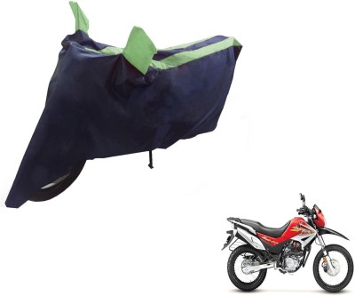 NIKS Two Wheeler Cover for Hero(Impulse, Black, Green)