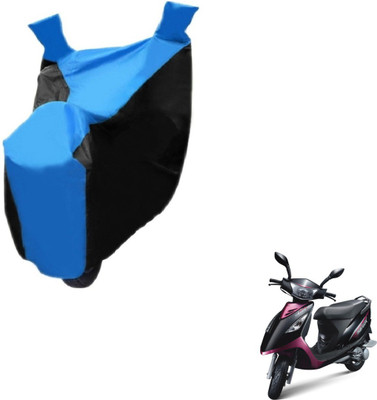 NIKS Two Wheeler Cover for TVS(Streek, Black, Blue)