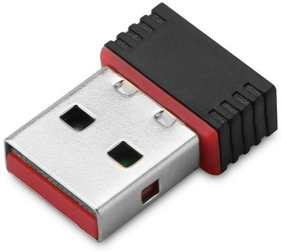 

Lascom India HIGH SPEED 450 MBPS Terabyte Wifi Dongle 802.11n WiFi 2.4GHz Small wifi reciever Wireless Wi-Fi Mini USB Dongle Receiver USB Adapter(Black)
