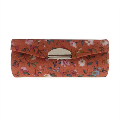 

The Bling Stores Retro Embroidered Square Lipstick Case With Mirrors Brocade Flower Design Lipstick Display Box Make up Box, Lipstik Box, make up Accessories Vanity Box(Multicolor)