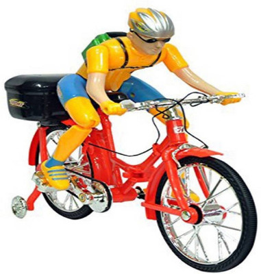 

GAANU Battery Operated Musical Street Bicycle Toy for Kids (Color May Vary)(Multicolor)