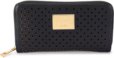 

Allen Solly Women Black Artificial Leather Wallet(6 Card Slots)