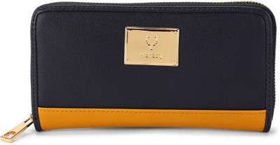 

Allen Solly Women Blue Artificial Leather Wallet(6 Card Slots), Navy
