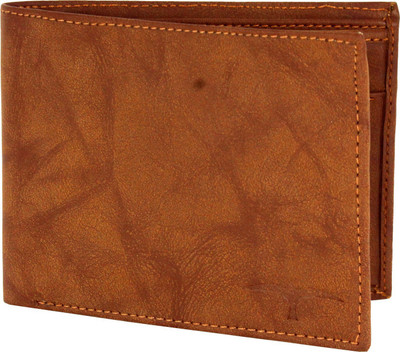 

BULLFINCH Men Formal, Casual Tan Genuine Leather Wallet(4 Card Slots)