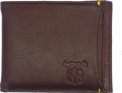 

hytrendz Men Brown Genuine Leather Wallet(6 Card Slots), Reddish brown