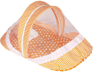 

Aayat Kids Luxury Bedding with Insects Protector Net X94 New Born Well Cushioned Crib(Fabric, Multicolor)