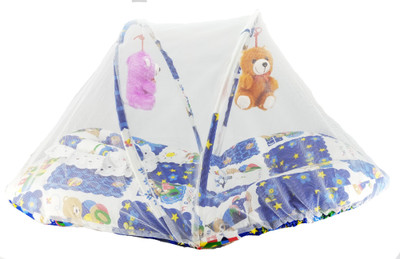 

Aayat Kids Luxury Bedding with Insects Protector Net X66 New Born Well Cushioned Crib(Fabric, Multicolor)