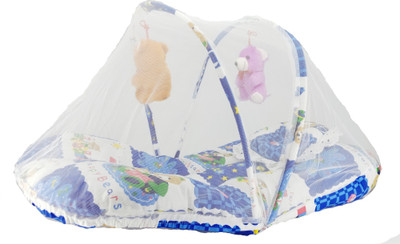 

Aayat Kids Luxury Bedding with Insects Protector Net X67 New Born Well Cushioned Crib(Fabric, Multicolor)