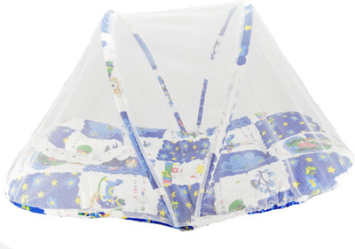 

Aayat Kids Luxury Bedding with Insects Protector Net X63 New Born Well Cushioned Crib(Fabric, Multicolor)