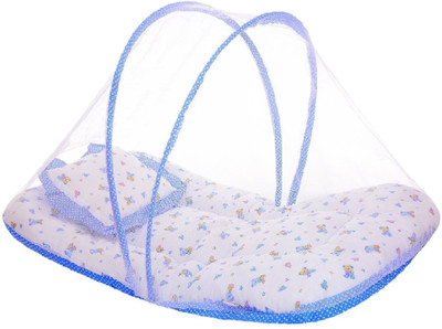 

Aayat Kids Luxury Bedding with Insects Protector Net X110 New Born Well Cushioned Crib(Fabric, Multicolor)