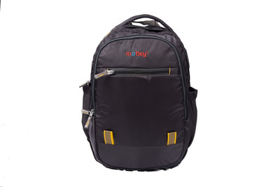 

Motley School & College Bag 16 34.5 L Backpack(Grey), Dark grey