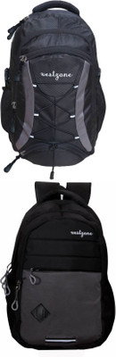 

Westzone combo laptop bag 30 L Laptop Backpack(Black)