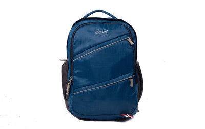 

Motley School & College Bag 08 34 L Backpack(Blue), Blue 02