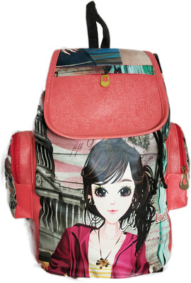 

sandeman Shoulder Bag Backpack(Pink, 5 L)