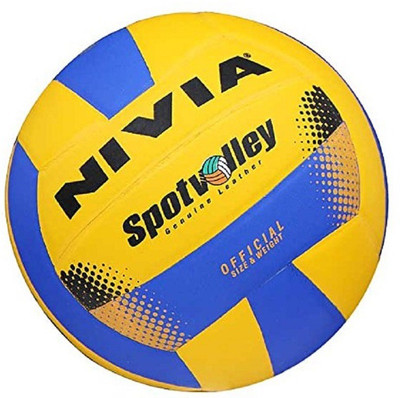 

Nivia Spot Volley Ball Volleyball - Size: (Pack of 1, Multicolor