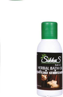 

Sikkas Herbal Bath Oil For Both Men And Women- Full Body And Head Hair Oil(100 ml)