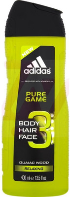 

ADIDAS Pure Game Body Hair & Face Shower Gel(400 ml)