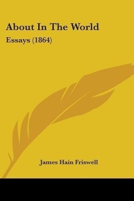 About In The World(English, Paperback, Friswell James Hain)