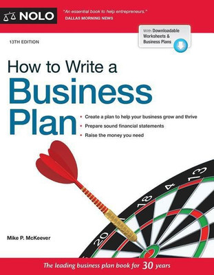 How to Write a Business Plan(English, Paperback, McKeever Mike)