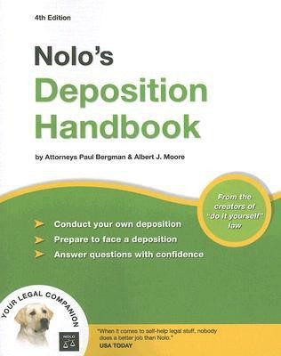 Nolo's Deposition Handbook(English, Paperback, Bergman Paul Jd)