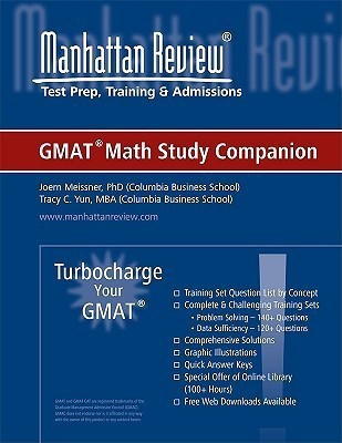 Math Study Companion - Turbocharge Your GMAT(English, Paperback, Manhattan Review)