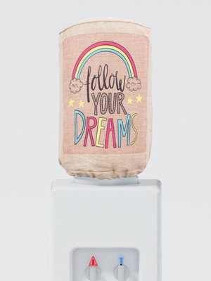 

Swayam Follow Your Dreams Digitally Printed Water Bottle Cover-20 Ltr(Beige
