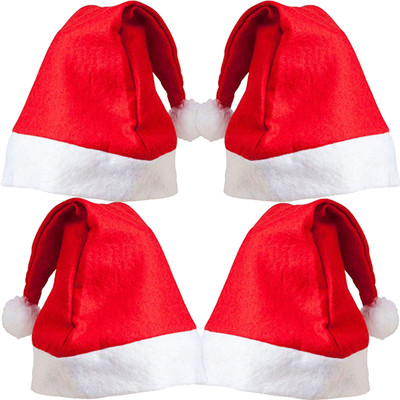 Masti Zone Santa Cap Cap(Pack of 4)